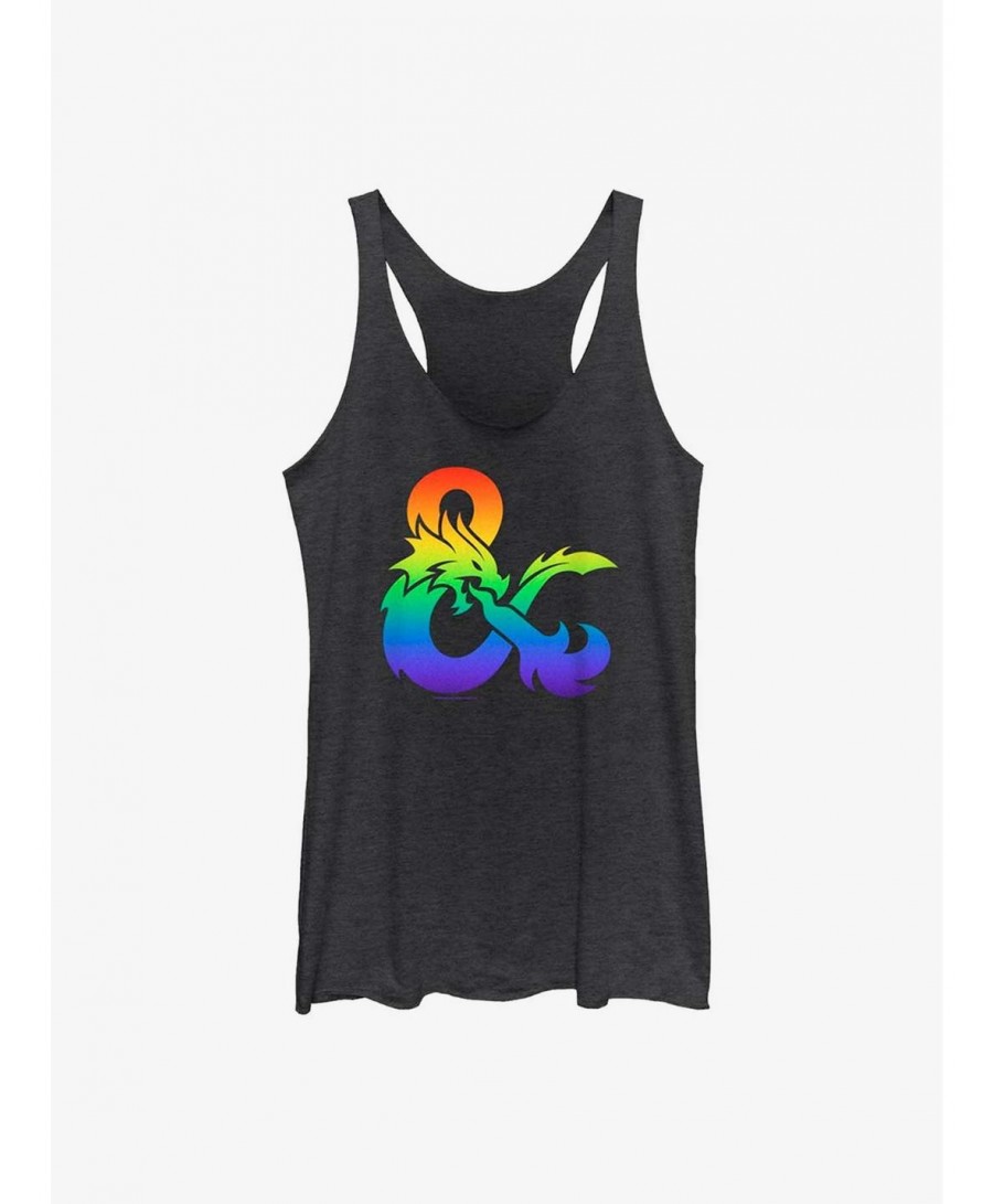 Bestselling Dungeons & Dragons Pride Gradient Logo Pride Tank $9.58 Tanks