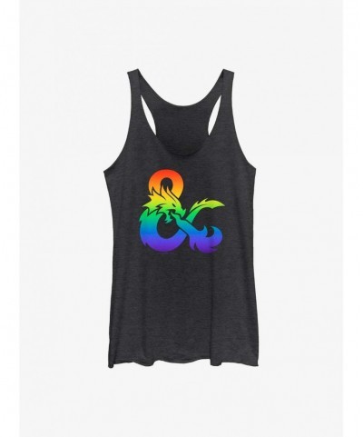 Bestselling Dungeons & Dragons Pride Gradient Logo Pride Tank $9.58 Tanks