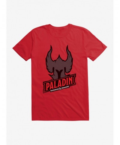 Pre-sale Discount Dungeons & Dragons Paladin Badge T-Shirt $8.13 T-Shirts