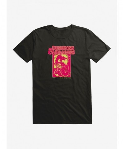 Hot Sale Dungeons & Dragons Vintage Dragon T-Shirt $7.65 T-Shirts