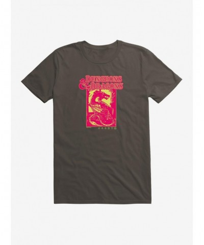 Hot Sale Dungeons & Dragons Vintage Dragon T-Shirt $7.65 T-Shirts