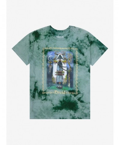 Premium Dungeons & Dragons Druid Boyfriend Fit Girls T-Shirt $11.03 T-Shirts