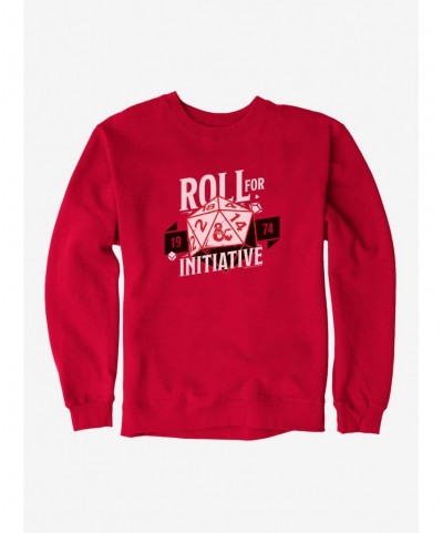 Pre-sale Dungeons & Dragons Roll For Initiative Sweatshirt $11.44 Sweatshirts