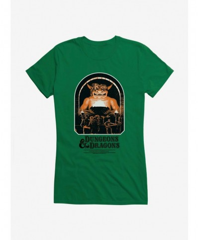 Cheap Sale Dungeons & Dragons Vintage Evil Setting Girls T-Shirt $10.96 T-Shirts