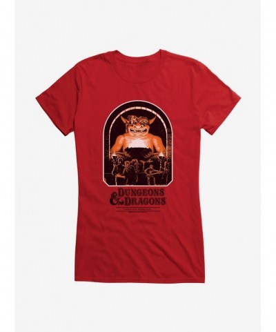 Cheap Sale Dungeons & Dragons Vintage Evil Setting Girls T-Shirt $10.96 T-Shirts