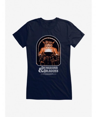 Cheap Sale Dungeons & Dragons Vintage Evil Setting Girls T-Shirt $10.96 T-Shirts