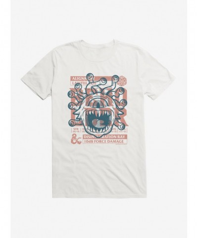 Discount Dungeons & Dragons Disentegration Ray Retro Competition Cards T-Shirt $7.65 T-Shirts