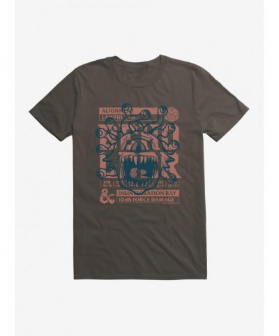 Discount Dungeons & Dragons Disentegration Ray Retro Competition Cards T-Shirt $7.65 T-Shirts