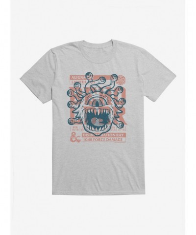 Discount Dungeons & Dragons Disentegration Ray Retro Competition Cards T-Shirt $7.65 T-Shirts