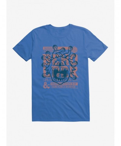 Discount Dungeons & Dragons Disentegration Ray Retro Competition Cards T-Shirt $7.65 T-Shirts