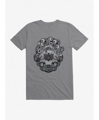 Discount Dungeons & Dragons Beholder Volo's Guide T-Shirt $9.56 T-Shirts