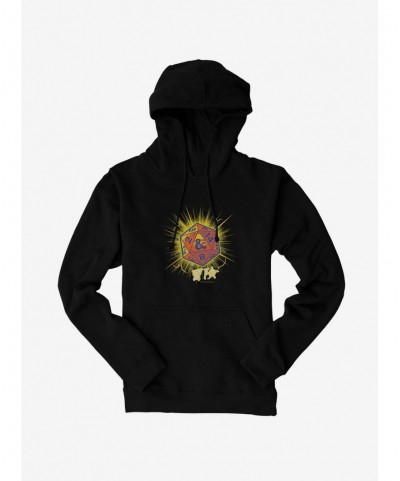 Exclusive Dungeons & Dragons D20 Dice Asian Letters Hoodie $19.76 Hoodies