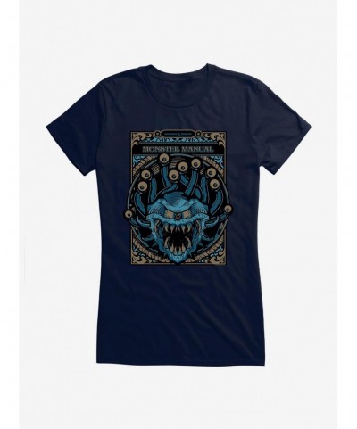 Big Sale Dungeons & Dragons Monster Manual Alternative Girls T-Shirt $11.95 T-Shirts