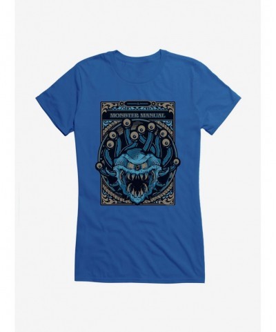 Big Sale Dungeons & Dragons Monster Manual Alternative Girls T-Shirt $11.95 T-Shirts