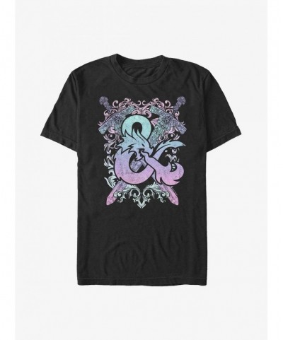 Best Deal Dungeons & Dragons Pastel Logo T-Shirt $10.76 T-Shirts