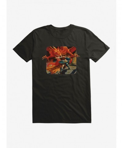 Unique Dungeons & Dragons Elmore's Red Dragon T-Shirt $8.13 T-Shirts