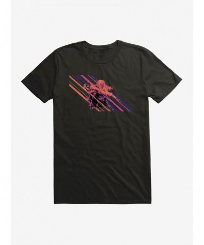 Discount Sale Dungeons & Dragons Drizzt Standing Multicolor T-Shirt $11.47 T-Shirts