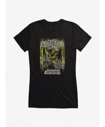 Exclusive Price Dungeons & Dragons Masters Night Girls T-Shirt $10.21 T-Shirts