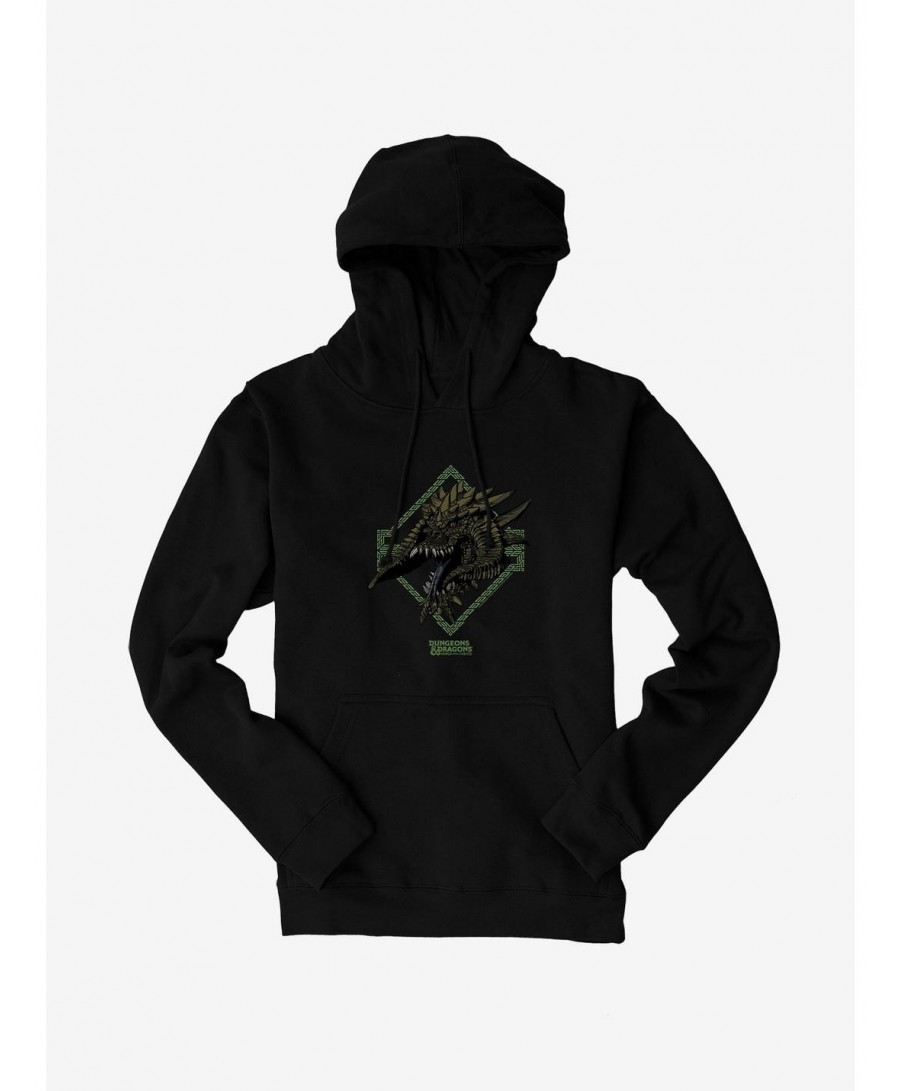 Limited-time Offer Dungeons & Dragons: Honor Among Thieves Black Dragon Hoodie $18.86 Hoodies