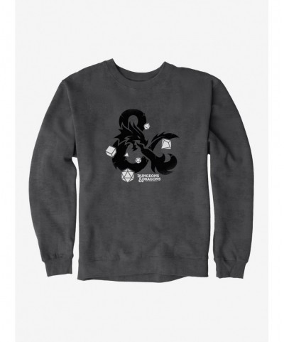 Exclusive Dungeons & Dragons Dice Set Ampersand Sweatshirt $12.92 Sweatshirts