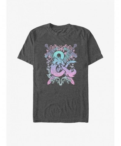 High Quality Dungeons & Dragons Pastel Logo Big & Tall T-Shirt $14.95 T-Shirts