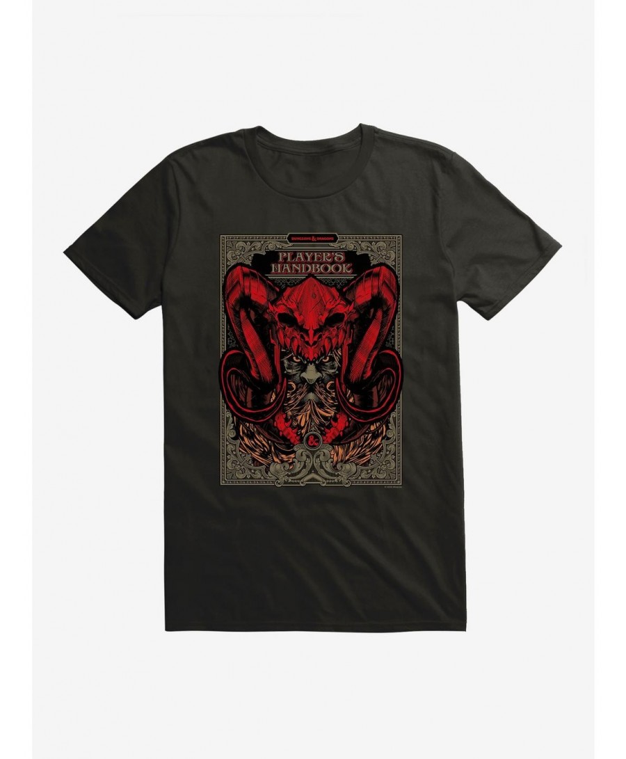 Limited Time Special Dungeons & Dragons Player Handbook Alternative T-Shirt $10.28 T-Shirts