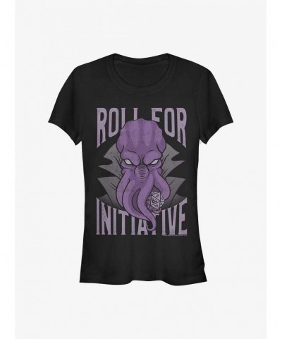 Pre-sale Dungeons And Dragons Mindflayer Initiative Girls T-Shirt $12.20 T-Shirts