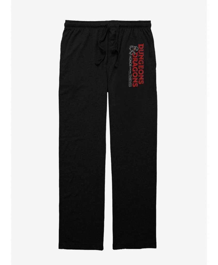 Sale Item Dungeons & Dragons: Honor Among Thieves Movie Title Pajama Pants $8.96 Pants