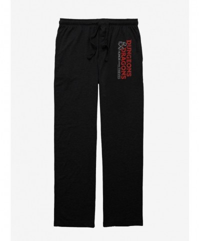 Sale Item Dungeons & Dragons: Honor Among Thieves Movie Title Pajama Pants $8.96 Pants