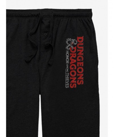 Sale Item Dungeons & Dragons: Honor Among Thieves Movie Title Pajama Pants $8.96 Pants