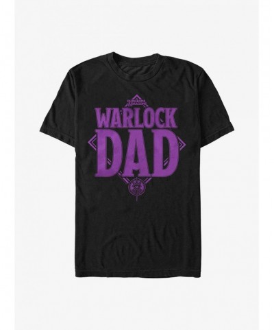 Limited-time Offer Dungeons & Dragons Father's Day Dad Warlock T-Shirt $10.76 T-Shirts