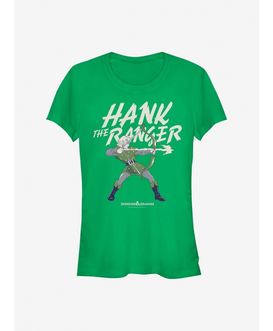 Fashion Dungeons & Dragons Hank Girls T-Shirt $8.47 T-Shirts