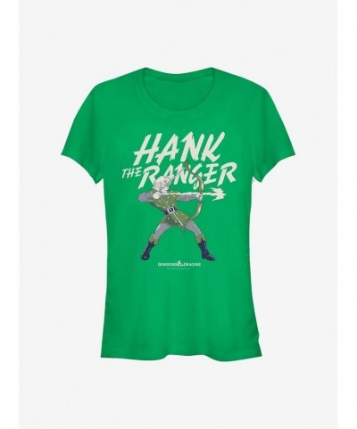 Fashion Dungeons & Dragons Hank Girls T-Shirt $8.47 T-Shirts