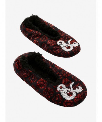 Best Deal Dungeons & Dragons Dice Cozy Slippers $3.52 Others