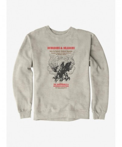 Sale Item Dungeons & Dragons White Box Gryffin Talons Sweatshirt $15.87 Sweatshirts