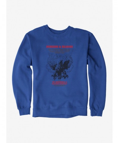 Sale Item Dungeons & Dragons White Box Gryffin Talons Sweatshirt $15.87 Sweatshirts