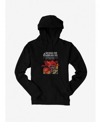 Seasonal Sale Dungeons & Dragons Vintage Dragon and the Knight Hoodie $13.92 Hoodies