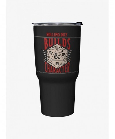 Limited Time Special Dungeons & Dragons Rolling Dice Builds Character Travel Mug $14.65 Mugs