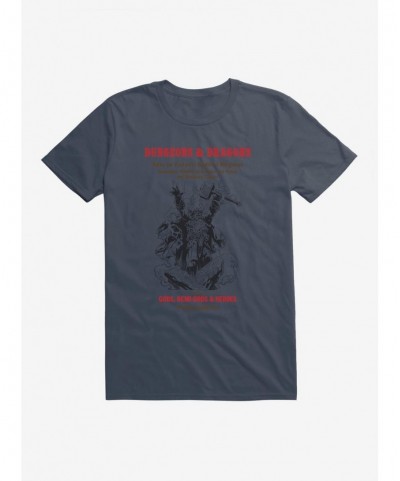 Unique Dungeons & Dragons White Box Hammer and the God T-Shirt $8.37 T-Shirts