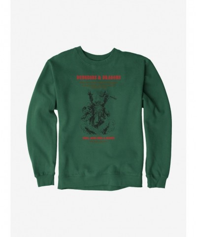 Cheap Sale Dungeons & Dragons White Box Hammer and the God Sweatshirt $11.81 Sweatshirts