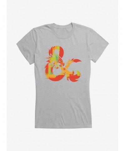 Fashion Dungeons & Dragons Warpaint Ampersand Girls T-Shirt $9.46 T-Shirts