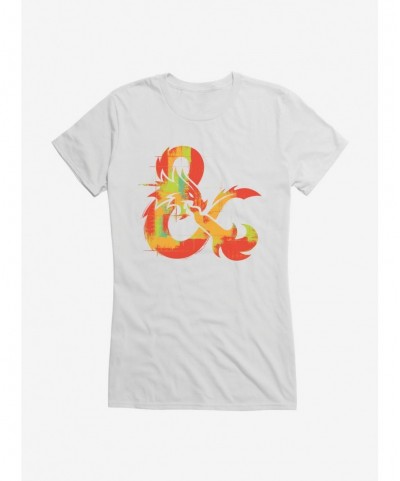 Fashion Dungeons & Dragons Warpaint Ampersand Girls T-Shirt $9.46 T-Shirts