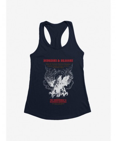 Festival Price Dungeons & Dragons White Box Gryffin Talons Girls Tank $11.95 Tanks