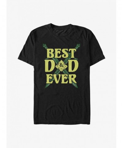 Limited-time Offer Dungeons & Dragons Father's Day Best Dad Ever T-Shirt $11.23 T-Shirts