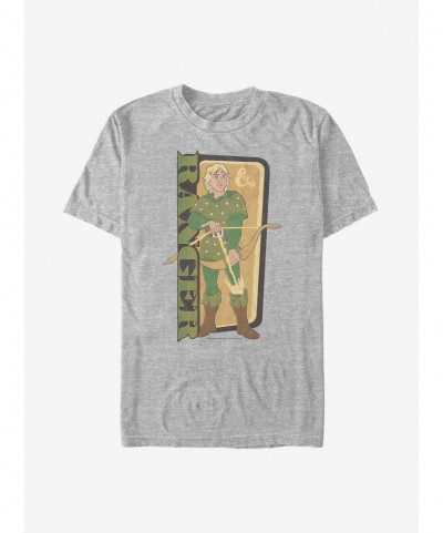 Big Sale Dungeons & Dragons Ranger Green T-Shirt $9.08 T-Shirts