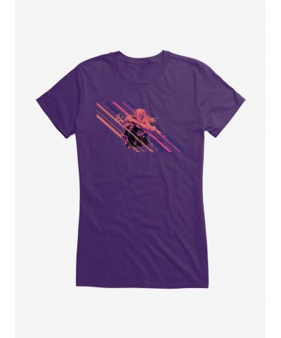 Huge Discount Dungeons & Dragons Drizzt Standing Multicolor Girls T-Shirt $8.22 T-Shirts