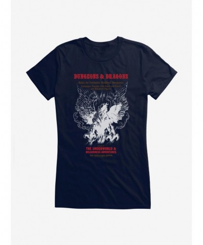 Premium Dungeons & Dragons White Box Gryffin Talons Girls T-Shirt $10.96 T-Shirts