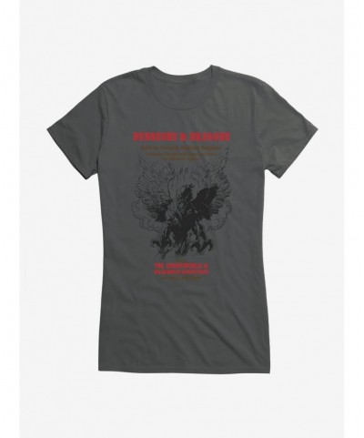 Premium Dungeons & Dragons White Box Gryffin Talons Girls T-Shirt $10.96 T-Shirts