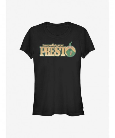 Trendy Dungeons & Dragons Prest Green Girls T-Shirt $9.46 T-Shirts