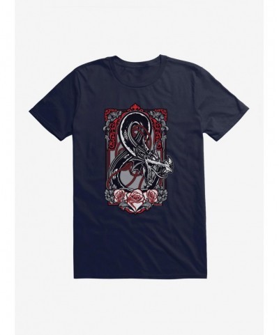 Clearance Dungeons & Dragons Dragon Art Ampersand T-Shirt $7.41 T-Shirts